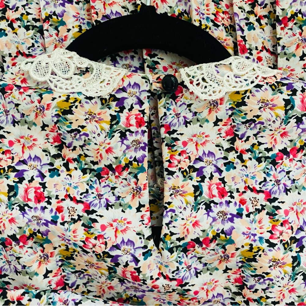 Breli originals little house prairie dress size 6 floral patterned - Picture 12 of 15